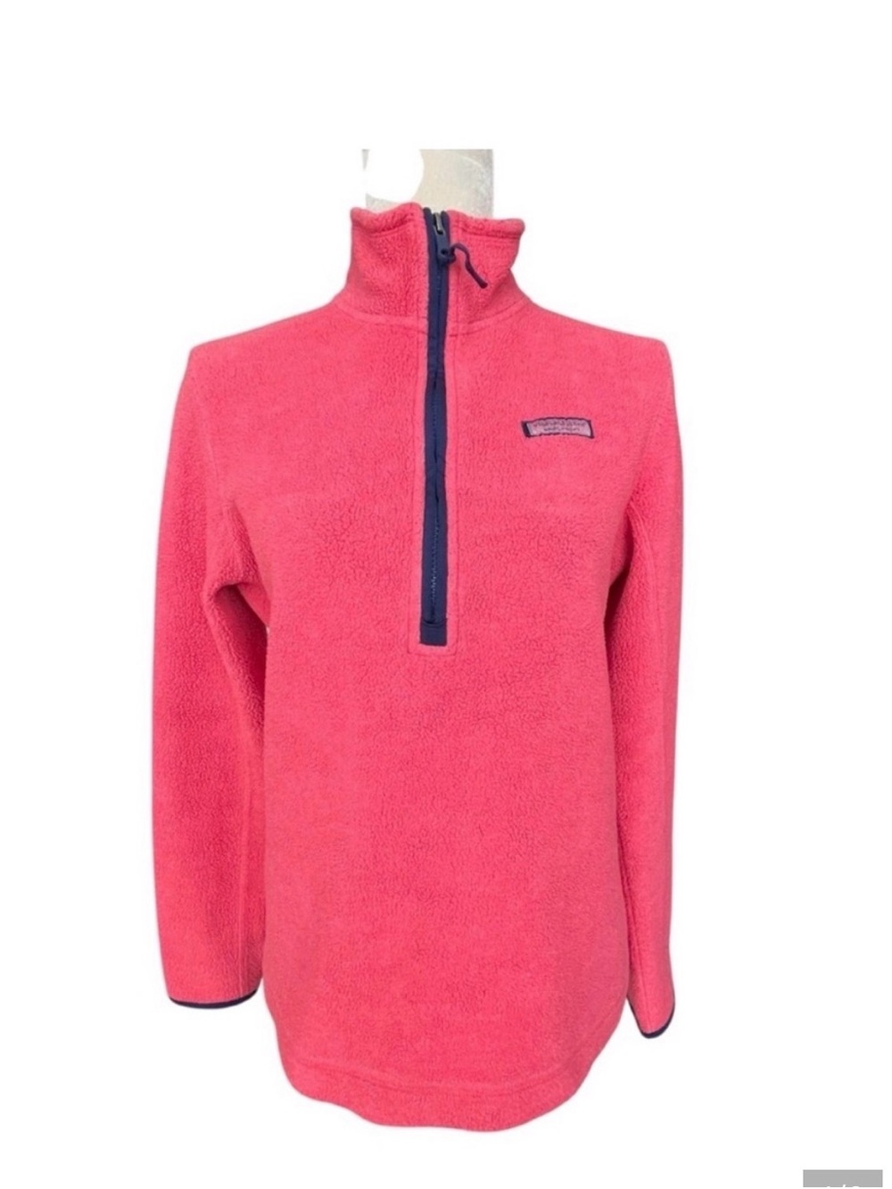 Vineyard Vines 1/4 Zip Fleece Pullover Women’s Size M Soft Cozy Warm Gorpcore